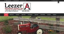 Desktop Screenshot of leezeragency.com